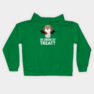 Petit Basset Griffon Vendeen Halloween Trick or Treat Kids Hoodie